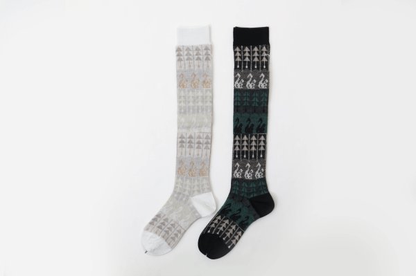 画像2: SWAN LAKE ハイソックス (AM-810HS)