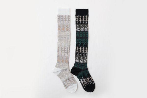 画像1: SWAN LAKE ハイソックス (AM-810HS)