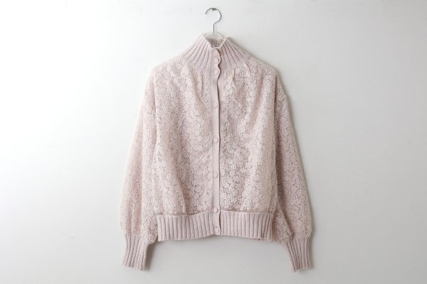 画像1: SALE15%OFF!! ORGANDY EMBROIDERY BLOUSON (VE210:IV)