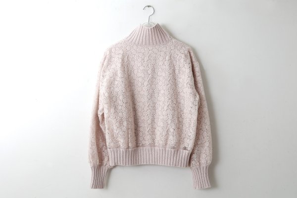 画像2: SALE15%OFF!! ORGANDY EMBROIDERY BLOUSON (VE210:IV)