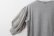 画像8: COTTON FREICE T-SHIRT w/MESH SLEEVES (KNT253A:MGY) (8)