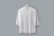 画像2: MESH WHITE CARDIGAN WITH FLOCK (MT105L-F63:WH×BK) (2)