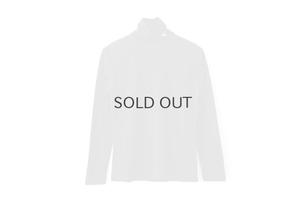 画像1: Cotton Frice Turtleneck T-shirts with Bee KNT28H (NV)