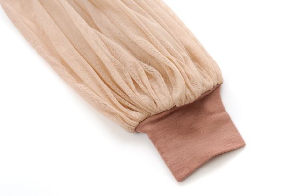 画像16: Wool Jersey T-Shirts With Mesh Sleeves KNT216D