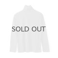 Cotton Frice Turtleneck T-shirts with Bee KNT28H (GY)