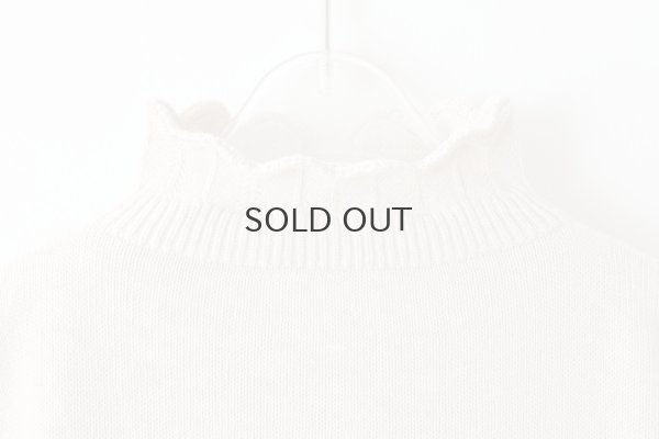 画像3: COTTON CASHMERE KNIT VEST (AU75:IV)