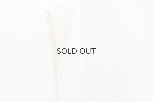 画像5: COTTON CASHMERE KNIT VEST (AU75:IV)