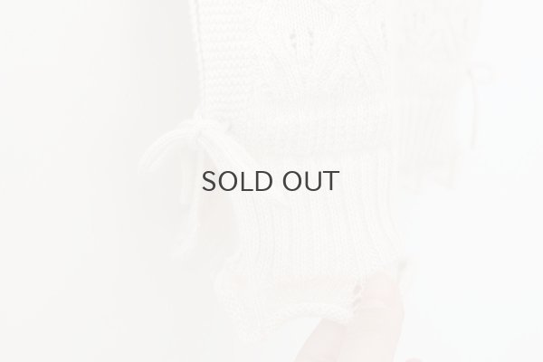 画像6: COTTON CASHMERE KNIT VEST (AU75:IV)