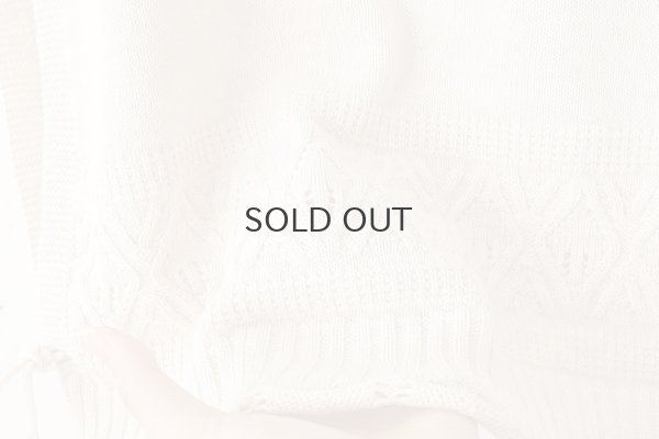 画像10: COTTON CASHMERE KNIT VEST (AU75:IV)