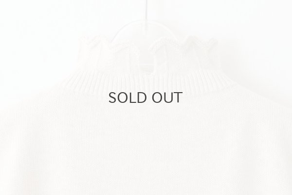 画像9: COTTON CASHMERE KNIT VEST (AU75:IV)