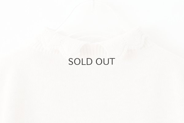 画像4: COTTON CASHMERE KNIT VEST (AU75:IV)