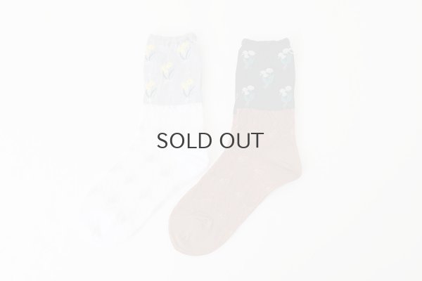 画像2: LILIES OF THE VALLEY II SOCKS (AS-227)