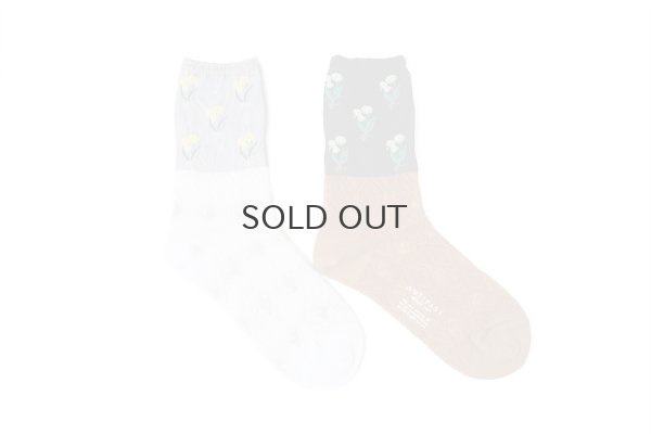画像1: LILIES OF THE VALLEY II SOCKS (AS-227)