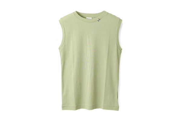 画像1: Cotton Frice N/S with Bee (KNT252N:LGR)