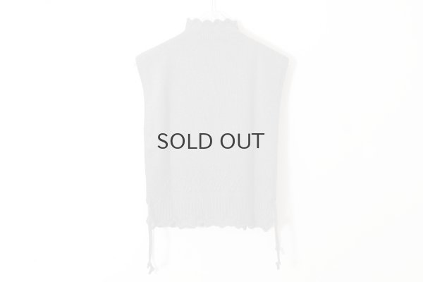 画像2: COTTON CASHMERE KNIT VEST (AU77:GY)