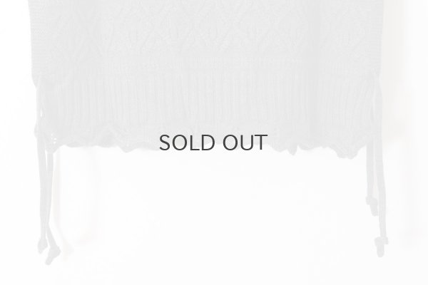 画像5: COTTON CASHMERE KNIT VEST (AU77:GY)