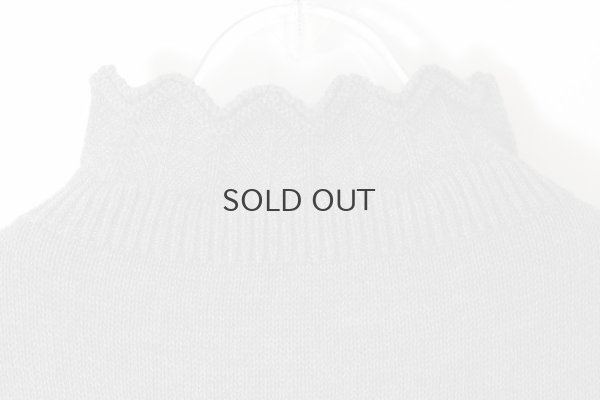 画像4: COTTON CASHMERE KNIT VEST (AU77:GY)