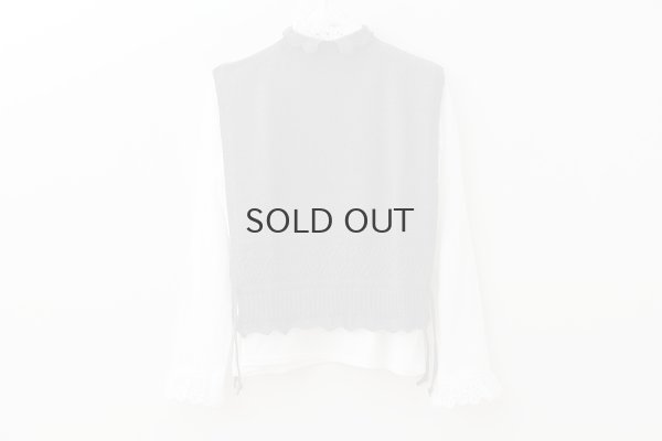 画像8: COTTON CASHMERE KNIT VEST (AU77:GY)