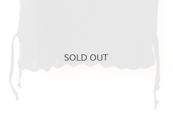 画像6: COTTON CASHMERE KNIT VEST (AU77:BK)