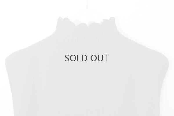 画像3: COTTON CASHMERE KNIT VEST (AU77:BK)