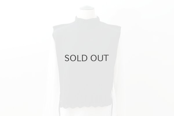 画像7: COTTON CASHMERE KNIT VEST (AU77:BK)