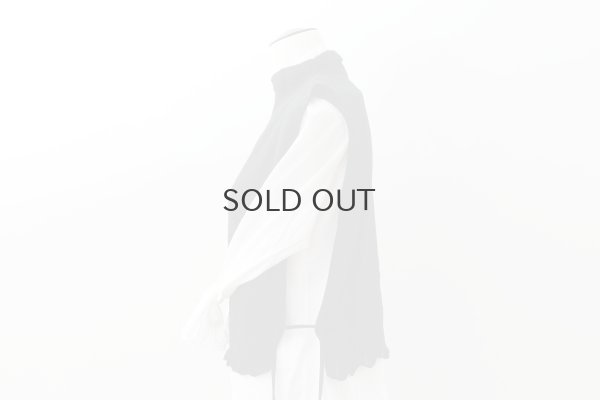 画像9: COTTON CASHMERE KNIT VEST (AU77:BK)