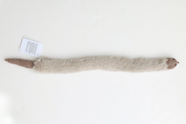 画像2: ALPACA KNIT MUFFLER (KU61A:IV)
