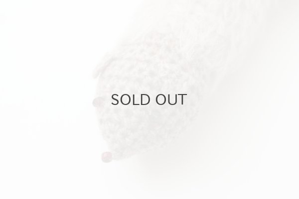 画像3: ALPACA KNIT MUFFLER (KU61A:IV)