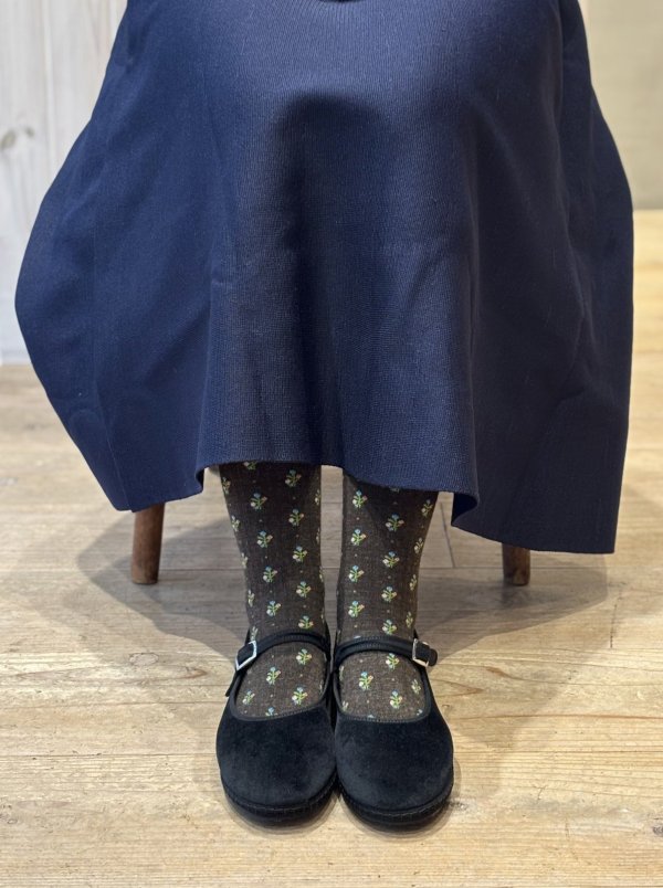 画像16: FLOWER STRIPE TIGHTS (KT-176)