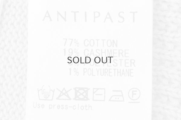 画像9: COTTON CASHMERE KNIT VEST (AU82:BK)