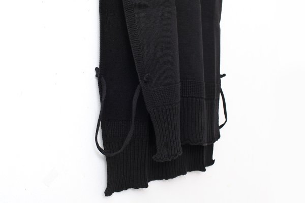 画像4: COTTON CASHMERE KNIT VEST (AU82:BK)