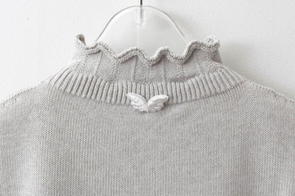 画像7: COTTON CASHMERE KNIT VEST (AU82:GY)