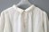 画像9: Khadi Cotton Silk Embroidery collar Tuck Blouse (OF) (9)