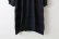 画像8: Khadi Cotton Silk Embroidery Collar Tuck Dress (NV)