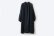 画像2: Khadi Cotton Silk Embroidery Collar Tuck Dress (NV) (2)