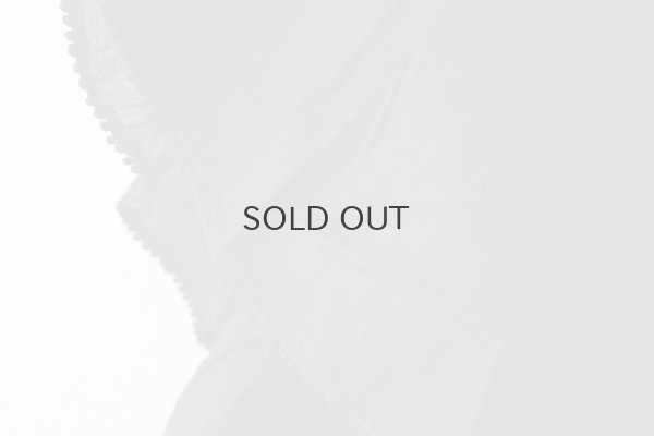 画像6: 別注!! Silk Pin Tuck RuffleCollar (BK)