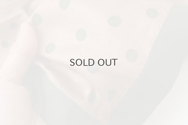 画像4: Khadi Silk Polka dots Print Tassel Scarf (C.BR)