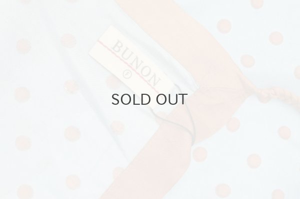 画像5: Khadi Silk Polka dots Print Tassel Scarf (DBL)