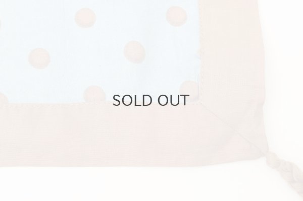 画像3: Khadi Silk Polka dots Print Tassel Scarf (DBL)