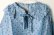 画像4: Khadi Silk Polka dots Print Frill Flare Blouse (DBL)