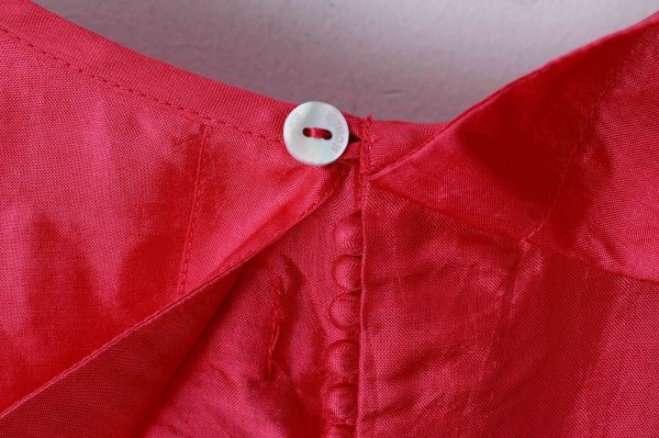 画像8: Khadi Silk Back Button Sailor Blouse (RV)