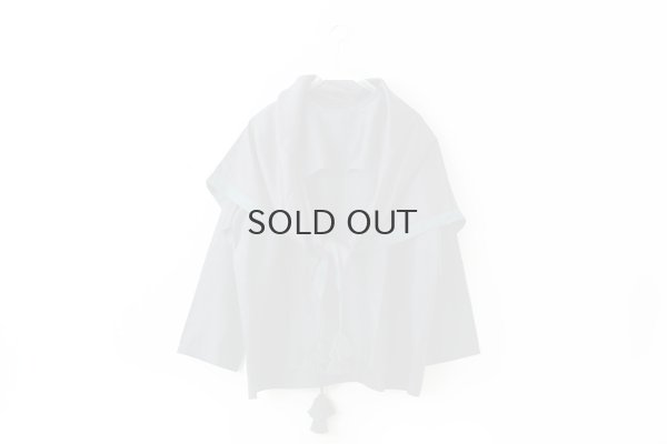 画像6: Khadi Silk Polka dots Print Tassel Scarf (CH)