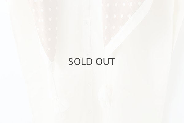 画像9: Khadi Silk Polka dots Print Tassel Scarf (BR)