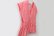 画像5: Khadi Linen Cotton Gingham Check Gingham Ribbon Gilet (RD) (5)