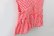 画像6: Khadi Linen Cotton Gingham Check Gingham Ribbon Gilet (RD) (6)