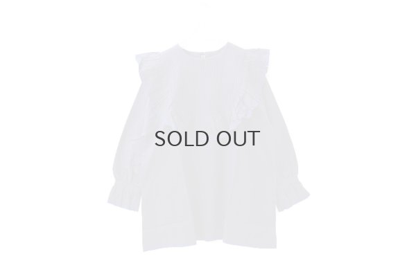 画像1: Khadi Cotton Pintuck Tunic (BL)