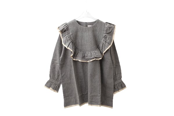 画像1: Pintuck Tunic (GY)