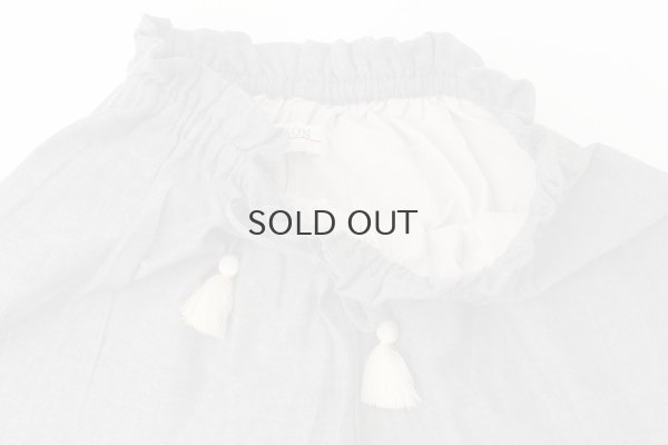 画像7: Khadi Cotton Gather Pants (GY)