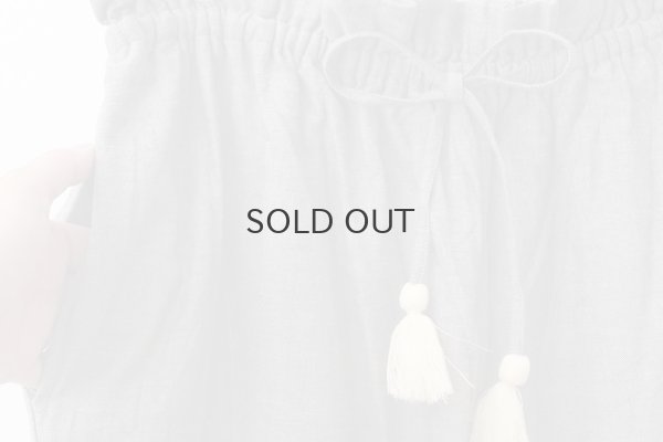 画像4: Khadi Cotton Gather Pants (GY)