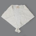 Khadi Silk Flower Scarf (WH)
